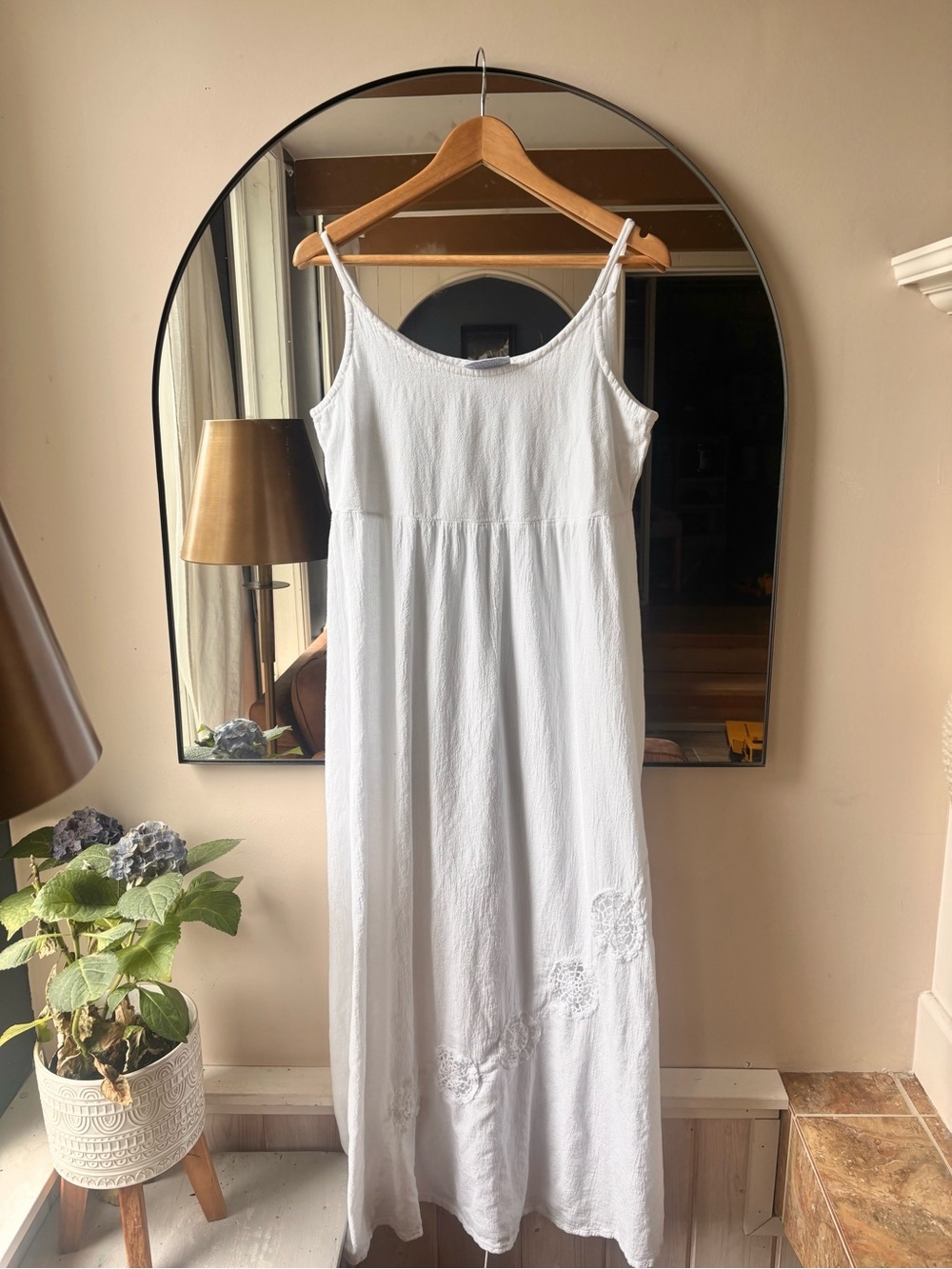 DUNES | cotton maxi dress | size medium